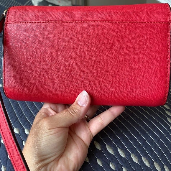 Like new Kate Spade crossbody. Red. - Picture 5 of 7